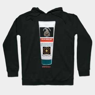 CANNABIS PAIN OINTMENT - BLACK CANNABIS Hoodie